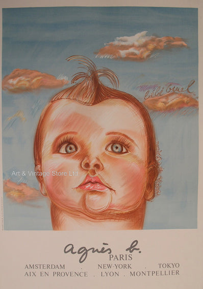 Agnes B - Original Artist Poster 1988