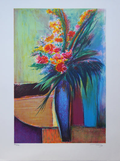 Tores - Hand Signed Vintage Lithograph
