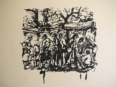Antonio Mari Ribas  – 1974 Original Limited Edition Screen print