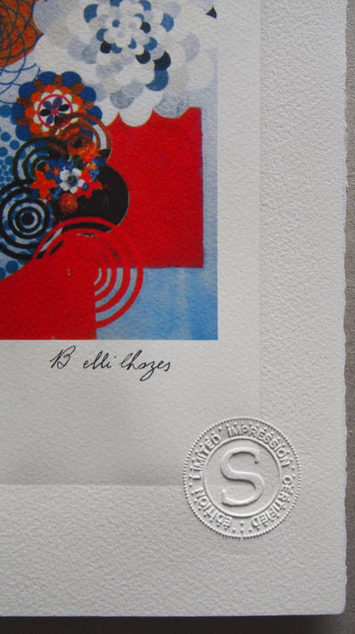 Beatriz Milhazes - Hand Pressed Print