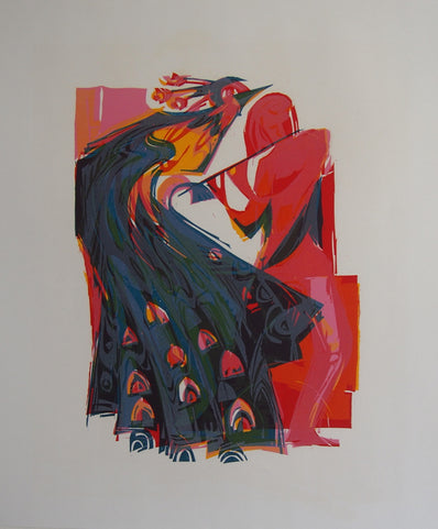 Original Limited edition Woodcut