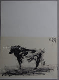 Pablo Picasso - Original Lithograph 1961 - Toro Y Toros