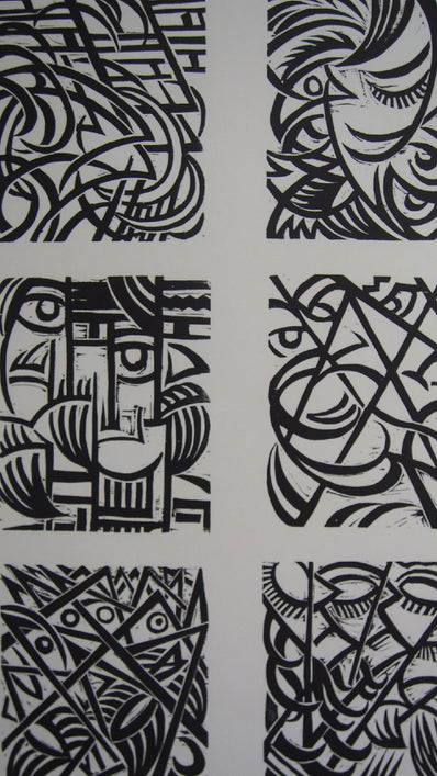 Otto Möller Original Woodcut Poster 1969