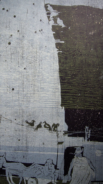 Detlef Willand - Original Woodcut
