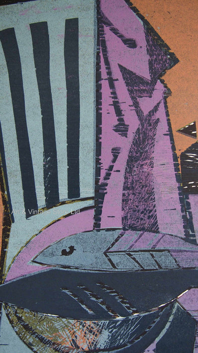 Michael Hofmann - Original Woodcut