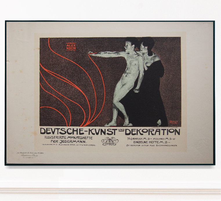 Maitres de L’Affiche 1899- Original stone Lithograph