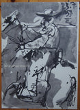 Pablo Picasso - Original Lithograph 1961 - Toro Y Toros