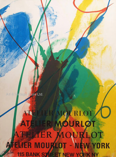 Paul Jenkins Original Artist Poster 1966 – New York
