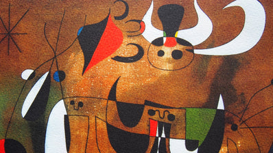 Joan Miró - Hand Pressed Print