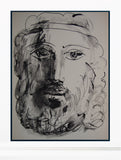 Pablo Picasso - Original Lithograph - En marge du Buffon 1957