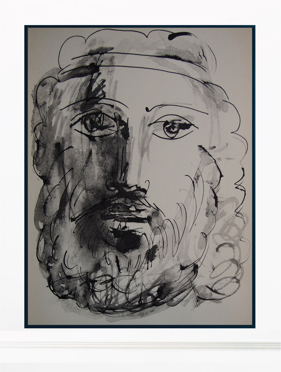 Pablo Picasso - Original Lithograph - En marge du Buffon 1957