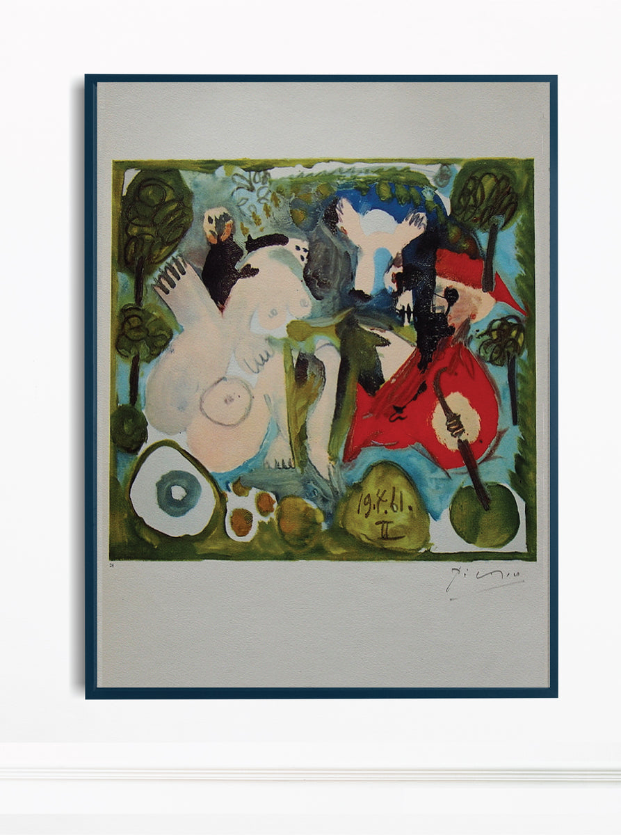 Pablo Picasso -  Hand Signed Lithograph 1962