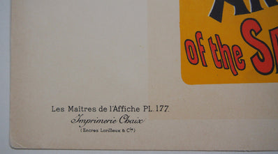 Jules Cheret - Original Stone Lithograph 1898