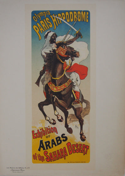 Jules Cheret - Original Stone Lithograph 1898