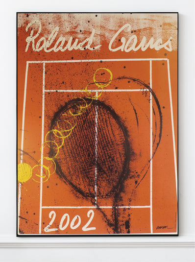 Roland Garros – Original Artist Poster 2002