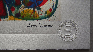 Sam Francis - Fine Art Print