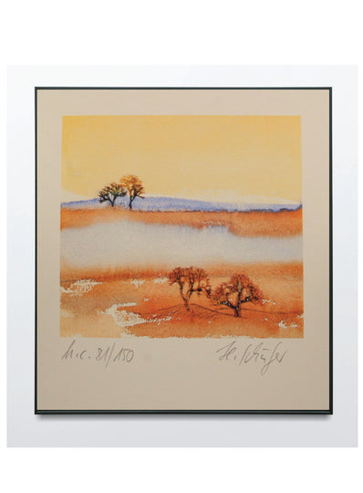 Hertha Schäfer - Hand Signed Lithograph