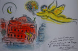 Marc Chagall - Original Lithograph 1965