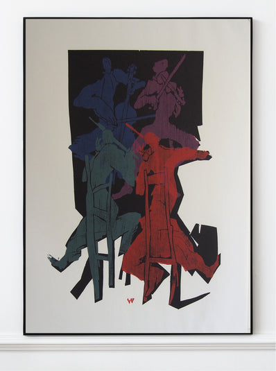 Detlef Willand - Original Woodcut