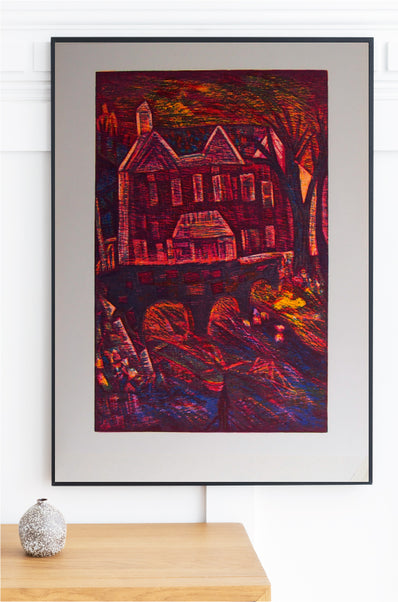 Eateban Fekete - Original Limited Edition Woodcut