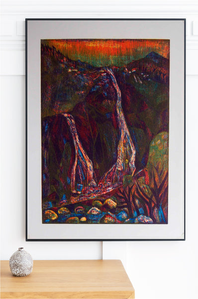 Eateban Fekete - Original Limited Edition Woodcut