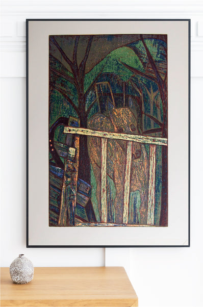Eateban Fekete - Original Limited Edition Woodcut