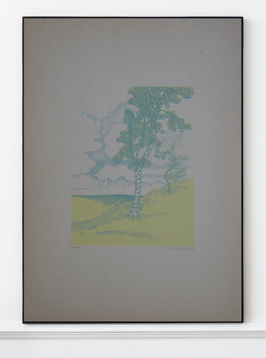 M.Guilian - Original Serigraph 1982 - Collectible Art
