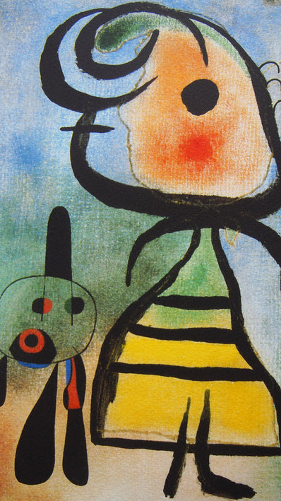 Joan Miró - Hand Pressed Print