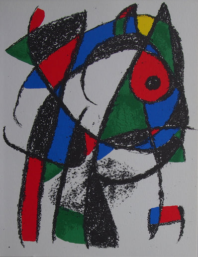 Joan Miró - Original Lithograph 1975