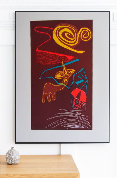 Oscar Zaumseil - Original Woodcut