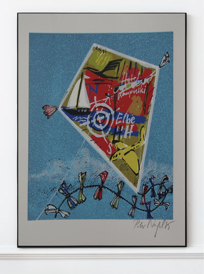 Peter Nagel - Original Serigraph 1985 - Collectible Art