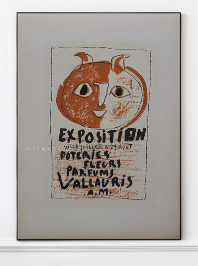Pablo Picasso Vintage Print - Original Lithograph 1959
