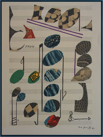 Alberto Magnelli  Vintage Print - Original Lithograph 196471