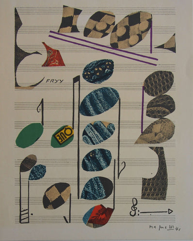 Alberto Magnelli  Vintage Print - Original Lithograph 196471