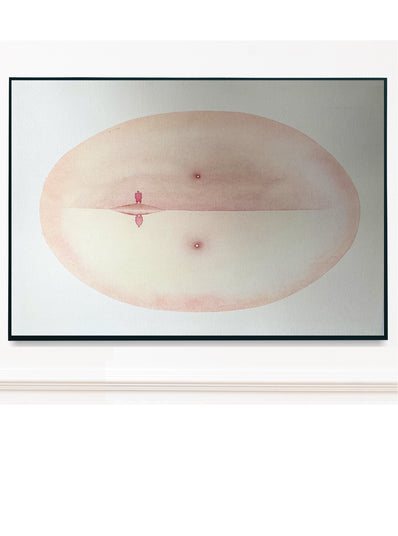 Jean-Michel Folon Vintage Print 1974