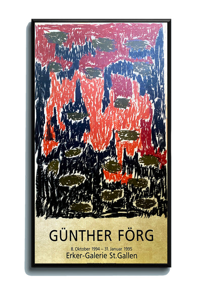 Günther Förg - Original Artist Poster 1994