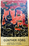 Günther Förg - Original Artist Poster 1994
