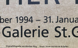 Günther Förg - Original Artist Poster 1994
