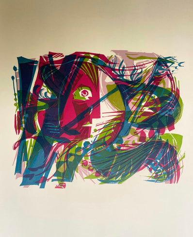 Lother Weiss - Original Woodcut