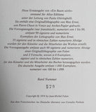 Jean-Michel Folon Vintage Print 1974