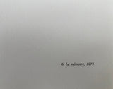 Jean-Michel Folon Vintage Print 1974
