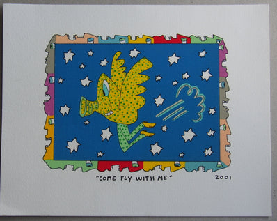 James Rizzi Vintage Print - Original Lithograph