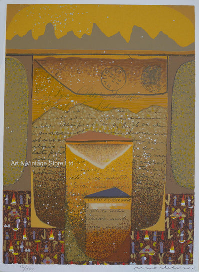 Nino Memo - Original Serigraph - Collectible Art