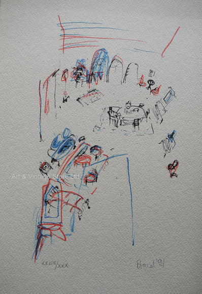 Band - Hand Signed Lithograph