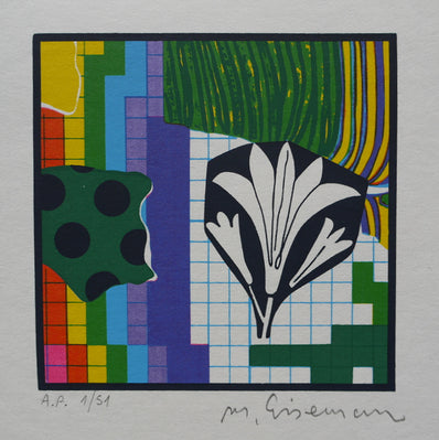 M. Eiseman - Hand Signed Lithograph 1983