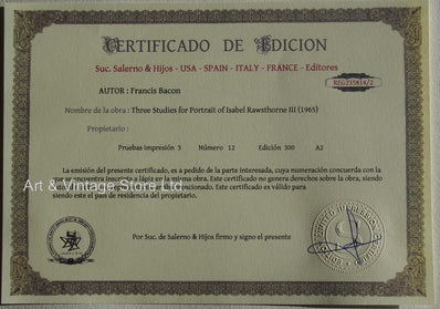 Francis Bacon - Fine Art Print