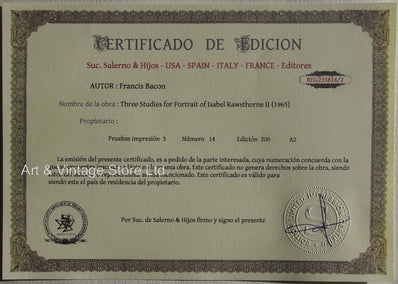 Francis Bacon - Fine Art Print