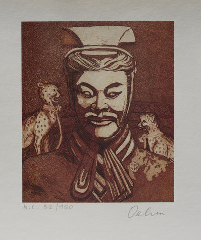 Gunda Oehm –  Hand Signed Lithograph