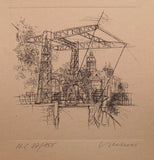 Heinz-Ludwig Beckers - Original Limited Edition Etching 1983