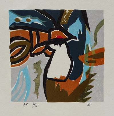 Leung Man Li  – Original Limited Edition Lithograph 1983